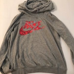 Nike Hoodie with extended neck